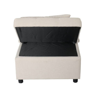 Canapé-lit ottoman simple pliable de 39,8 pouces avec dossier réglable et oreillers pour le salon