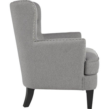 Fauteuil d'appoint roman - Gris clair
