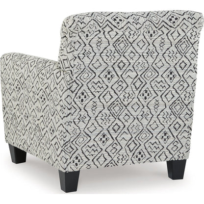 Fauteuil d'appoint Hayesdale - Noir/Crème