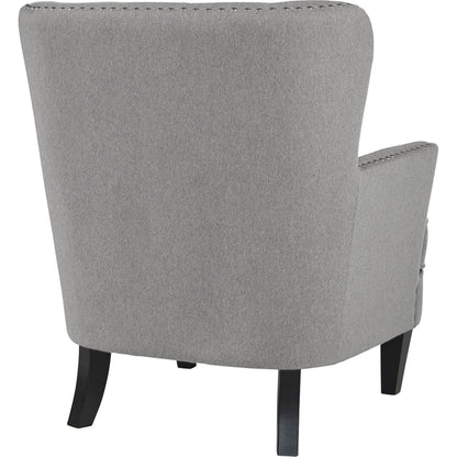 Fauteuil d'appoint roman - Gris clair