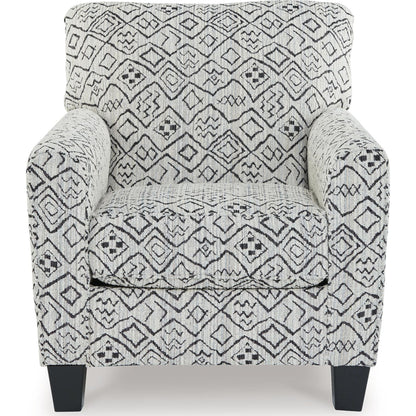Fauteuil d'appoint Hayesdale - Noir/Crème
