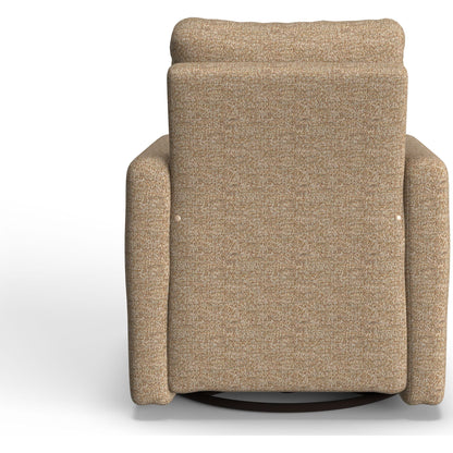 Chaise pivotante à dossier Giana - Champignon