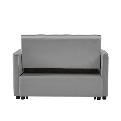 Canapé-lit 4 places moderne en velours avec dossier réglable (52,75 $)