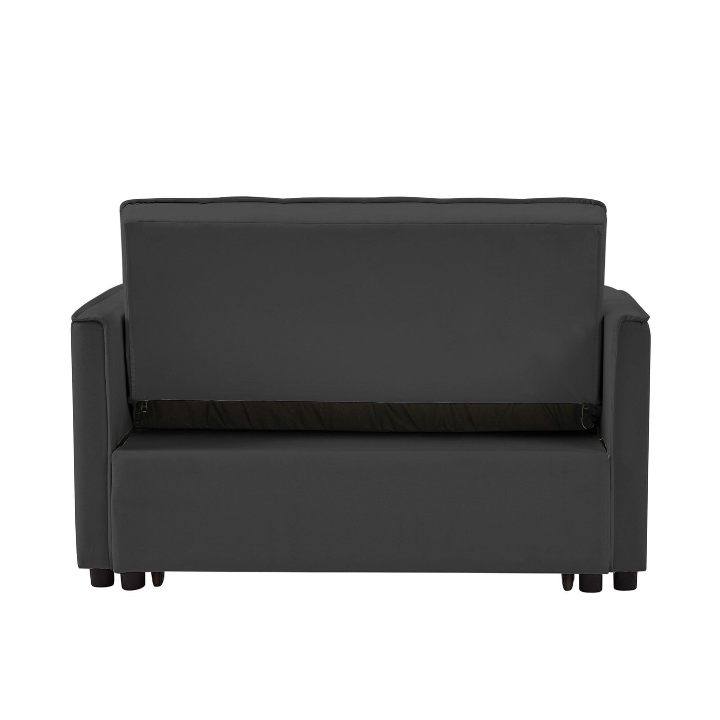 Canapé-lit 4 places moderne en velours avec dossier réglable (52,75 $)