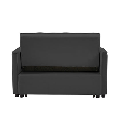 Canapé-lit 4 places moderne en velours avec dossier réglable (52,75 $)