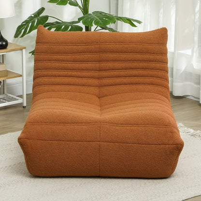 Pouf HOMCOM pour adultes, fauteuil géant au coin du feu, canapé paresseux, pouf avec mousse haute densité confortable
