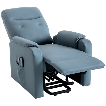 Fauteuil inclinable massant Roomfitters, fauteuil releveur électrique avec poche latérale, massage réglable et fonction chauffante